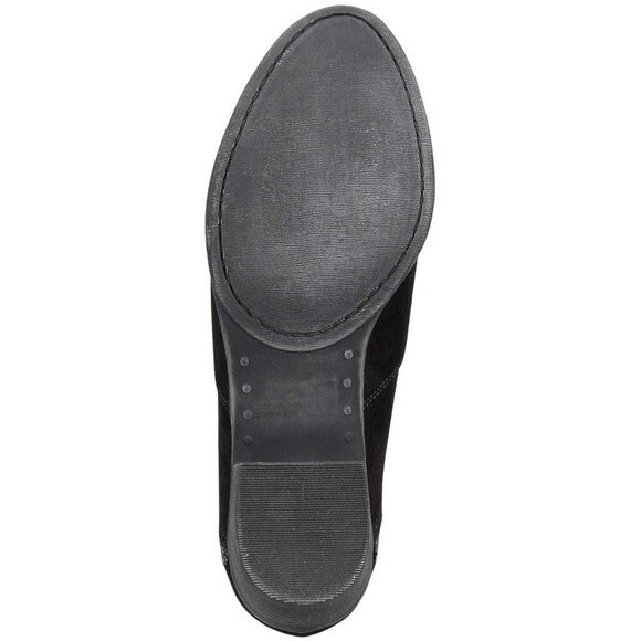 American Rag Abby Fabric Closed Toe Ankle Boot Women's Sz 6.5 Biker Goth Baddie - Picture 4 of 7